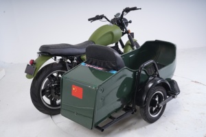 Moto électrique à trois roues rétro avec <span class=keywords><strong>side</strong></span>-<span class=keywords><strong>car</strong></span>, 3000W 72V, design vintage classique, vente chaude, directement de l'usine chinoise - Product Image 3