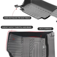 Tapis de sol de voiture 5D TXR TPE, couverture complète, pour TOYOTA RAIZE, pour DAIHATSU ROCKY, pour PERODUA ATIVA, pour SUBARU REX 2021-