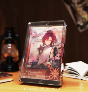 Anime Gạch Mù Hộp 3D Tay Giấy Thủ Công Acrylic Mistery Hộp Pha Lê Khối Anime Gạch Anime Cô Gái Thẻ Gạch Cho Lưu Niệm - Product Image 5