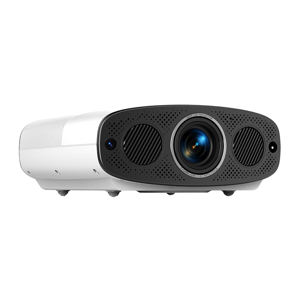 Новый Q7 высококачественный 1080P Full HD проектор 5G WiFi LED LCD Автофокус 1300 ANSI FHD Android 9 уличный кинопроектор