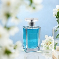 Perfume Formal de Lujo para Mujer, Spray de 100 ml, Botella Rectangular de Vidrio, Aroma Floral, Fragancia Duradera, Portátil, Personalizado