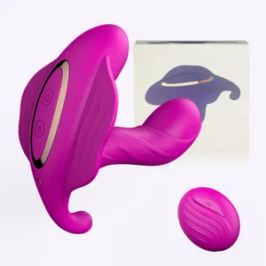 MELO Télécommande Sans Fil G Spot Clitoris Stimulateur Couples Gode Culotte Vibrateurs Sex Toys Boutique pour Femmes Adultes 18