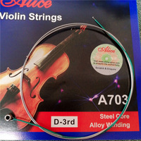 Cordage pour violon Alice A703, cordes