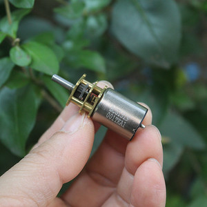 Moteur miniature à engrenages DC, longueur 15 mm, diamètre d'axe 3 mm, 3-9 V, moteur à balais pour petits appareils - Product Image 3