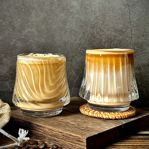 في باكيبروس تصميم إحساسي زجاجي أواني شرب كوب بركان قذر مع لهب وجبل ثلج للنبيذ والويسكي والقهوة - Product Image 1