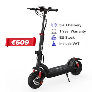 IScooter 45KM Scooter Elétrico Velocidade Rápida 1000W Poder de Pico 11 Polegadas Anti-punção Pneu Aéreo 17.5AH Dobrável E-scooter