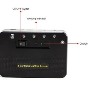 8W Solar Kits for Home Lighting and Mobile Phone Charging - Product Image 5