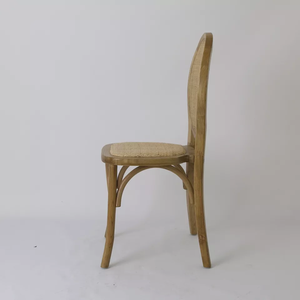 Chaises de salle à manger empilables en rotin nordique pour les événements de mariage, la <span class=keywords><strong>location</strong></span> de fêtes, les banquets - Product Image 5