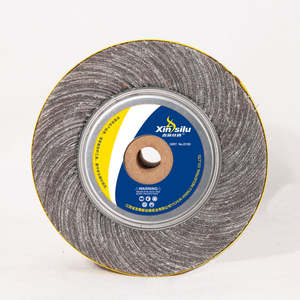 Disco de Lijado <span class=keywords><strong>para</strong></span> Pulir Acero Inoxidable - Rueda Abrasiva de Tela de <span class=keywords><strong>Esmeril</strong></span> <span class=keywords><strong>para</strong></span> Desbarbar Metal y Acabado de Superficies - Product Image 1