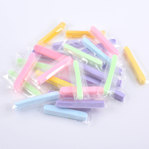 Compressed Facial Cleansing <b>Sponge</b> 8cm X 0.8cm Pva Material Individually Packaged Multiple Colors For Makeup Removal - Product Image 1