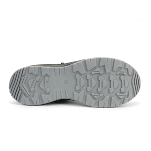 Bottes de sécurité pour hommes haut de gamme JIANKUN, en maille + <span class=keywords><strong>cuir</strong></span> microfibre, embout composite anti-écrasement, semelle extérieure en PU, garde au chaud, bottes hautes d'hiver - Product Image 3