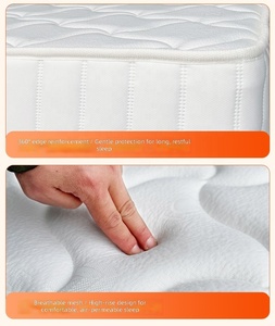 Matelas double de haute qualité, prix d'usine, OEM ODM, avec mousse éponge moyennement ferme et ressorts ensachés - Product Image 4