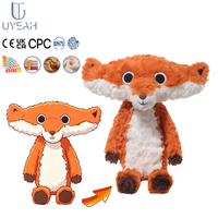 Uyeah OEM/ODM Vente en gros de jouets – Peluches personnalisées de haute qualité à faible MOQ, jouet en peluche renard doux au design personnalisé pour cadeau