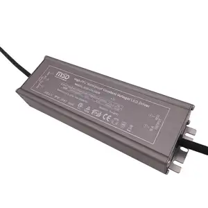 IP67 24Vdc 200W กันน้ำสำหรับแถบไฟ LED AC ไป DC แหล่งจ่ายไฟแรงดันคงที่ไดรเวอร์ LED