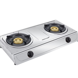 Restaurant cheff professionnel avec cuisson de table à 2 brûleurs en acier inoxydable <span class=keywords><strong>cuisinière</strong></span> à gaz naturel brûleur à gaz en gros - Product Image 1