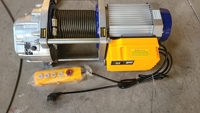 220V 380v palan électrique câble métallique ascenseur ascenseur ménage petit palan ascenseur treuil construction tirant treuil