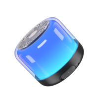 Mini haut-parleur Bluetooth en gros avec lumière LED RGB, Bluetooth 5.3, étanche, son surround 360°, haut-parleur sans fil portable