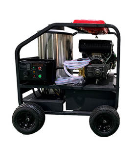 Laveuse à haute pression à eau chaude et à essence 5000psi Machine de nettoyage - Product Image 1