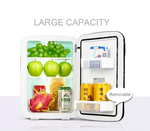 Vendita calda 15l nuovo stile con Display digitale e controllo della temperatura frigoriferi di piccole dimensioni Mini frigorifero