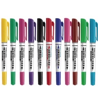 Stylo double pointe à encre huileuse Gouxie, imperméable, séchage rapide, pour marqueurs et peinture, dessin fin
