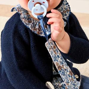 Body a maniche lunghe con collo a balze floreale da <span class=keywords><strong>bambina</strong></span> a maniche lunghe autunno semplice pagliaccetto Boutique per bambine da 12 a <span class=keywords><strong>18</strong></span> <span class=keywords><strong>mesi</strong></span> - Product Image 2