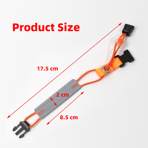 Cintura Elastica Riflettente per Gambe e Braccia, Fascia di Sicurezza ad Alta Visibilità per Corsa, Camminata e Jogging - Product Image 3