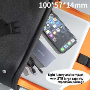 Acasis Прямая поставка USB 4,0 Мобильный M.<span class=keywords><strong>2</strong></span> Nvme корпус 40 Гбит/с Тип C интерфейс совместимый с USB 4/3,<span class=keywords><strong>2</strong></span>/3,1/3,0 - Product Image 6