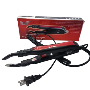 Outil professionnel de pose d'extensions capillaires en plastique, fer à kératine, connecteur de fusion de colle, double tension, plaque chauffante en téflon 210°C - Product Image 1