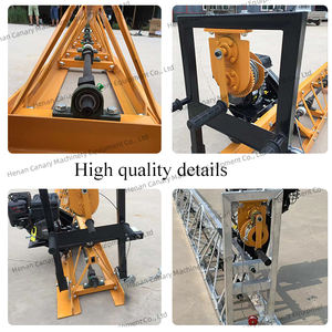 الأفضل مبيعاً 4 أمتار آلة تسوية الخرسانة الاهتزازية مع آلة تسوية أرضية اهتزازية أساسية للمحرك - Product Image 4