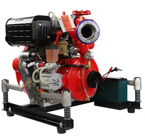 Marine fire fighting sea water pump diesel engine