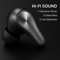 Casque audio rétro en métal HiFi sans fil BT 5.3 avec transducteur dynamique, basses profondes et son de qualité studio
