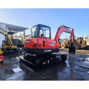 Excavadora japonesa Doosan DH55 DX55 usada con 90% componentes básicos de nueva condición que incluyen motor y bomba - Product Image 3