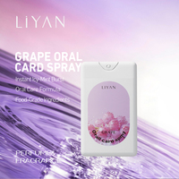 Liyan Draagbare Slimme Elektronische Mondspray Micron Grade Atomizing Langdurige Frisheid Orale Verfrisser Slechte Ademverlichting