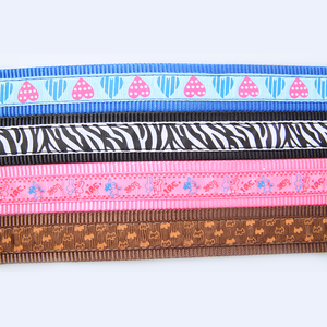 OEM ODM Harnais mode réglable en nylon imprimé animal pour animaux de compagnie Écharpe ruban de couleur unie Laisse d'entraînement confortable et durable pour chiens - Product Image 5