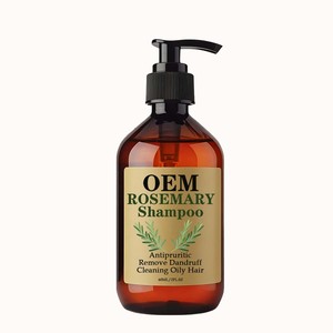 Champú Orgánico con Aceite Esencial de Romero, Fortalece el Cabello, Reduce la Caída del Cabello, Sin Parabenos, Etiqueta Privada Personalizable - Product Image 1