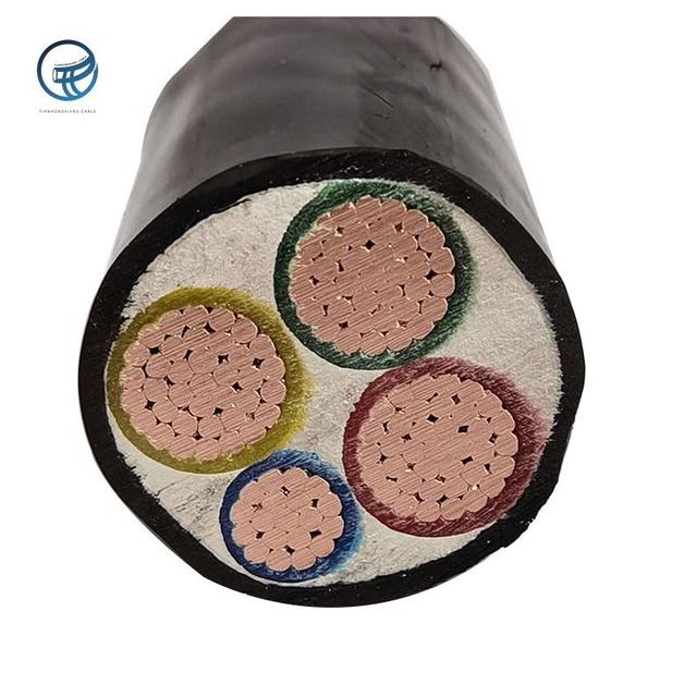 Hot Products Copper Wire Cable 16mm-50mm Underground Armoured Power Cable PVC Insulation 4 Core 600V/220V Rated Voltage 100m MOQ