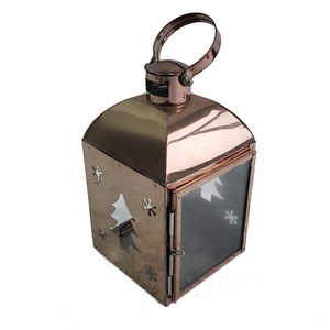 <span class=keywords><strong>Navidad</strong></span>, adornos de <span class=keywords><strong>Navidad</strong></span>, de acero inoxidable de oro rosa faroles Mesa centros de mesa linterna - Product Image 1