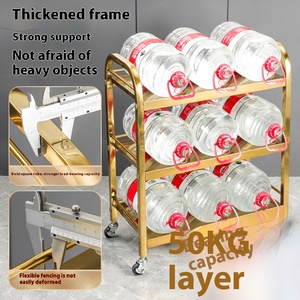 รถเข็นอาหารสแตนเลสสามชั้น สำหรับโรงแรมและบริการจัดเลี้ยง - Product Image 6