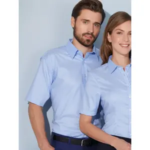 เสื้อเชิ้ตผู้ชายผ้าไมโครทวิล สำหรับสินค้าส่งเสริมการขายขององค์กร - Product Image 1