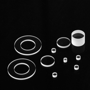 Lentille GaF2 de qualité UV, substrat de fluorure de gallium cristallin de haute pureté, faible dispersion, haute transparence optique, excellente performance - Product Image 5