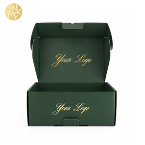 Caja <span class=keywords><strong>de</strong></span> Cartón Kraft para Envíos, Plegable, Ecológica, Reciclable, con Logotipo Personalizado Impreso, para Empresas Pequeñas - Product Image 3