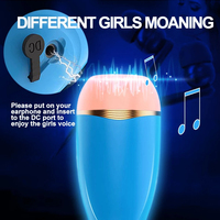 Hot Selling Automatic Male Mastur bator Vagina Echte Muschi Tasche Vibration Massage Voice Interact Machine Sexspielzeug für Männer 18