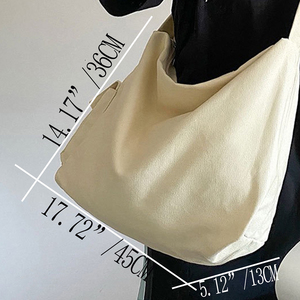 Custom Women <b>Nylon</b> Shoulder Bag Soft Hobo <b>Tote</b> Bag Large Capacity Casual Fabric Handbag Luxury with Small Pouch OEM ODM - Product Image 3