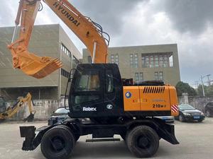 Excelente Rendimiento Operativo, Excavadora Hyundai 210W-7 Usada, Gran Descuento, Excavadora HYUNDAI 210W-7 en Venta - Product Image 3