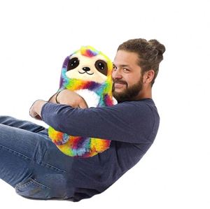 Pelota de Peluche Inflable 2025, Juguetes de Peluche de Corgi, Juguetes de Peluche de Perro, Juguetes de Peluche de Dibujos Animados de Colores Arcoíris - Product Image 1