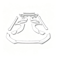 Nouveau kit carrosserie large de haute qualité pour modèles Audi A6/A6L/C7/S6 avec extension d'ailes - Livraison rapide, ajustement parfait à 100 %