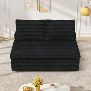 Sofá Modular de Corduroy Moderno, Sin Necesidad de Ensamblaje, Sofá sin Brazos con Asientos Profundos para Sala de Estar, Apartamento y Oficina - Product Image 2