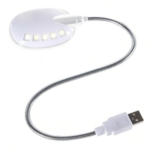 <b>Usb</b> Lamp With 13 <b>Leds</b> Flexible Neck Desk <b>Light</b> For Reading And Work - Product Image 3