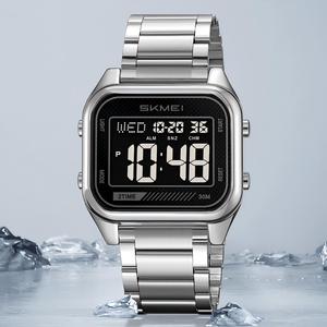 <span class=keywords><strong>Orologio</strong></span> <span class=keywords><strong>da</strong></span> <span class=keywords><strong>Polso</strong></span> Skmei 2478 per Uomo, Sveglia, Reloj Hombre, Lussuoso in Acciaio Inossidabile, Sportivo, Alla Moda, Impermeabile 3Bar, Digitale - Product Image 3