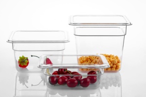 Hot Selling Plastic Gn Food Pan <strong>Drain</strong> Tray <strong>Container</strong> Poly-carbonate <strong>Drain</strong> Shelf for Hotel Restaurant - Product Image 4